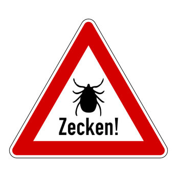 Zeckengefahr